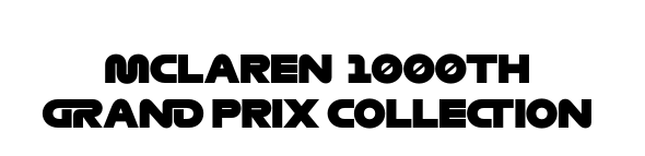 McLaren 1000th GP Collection