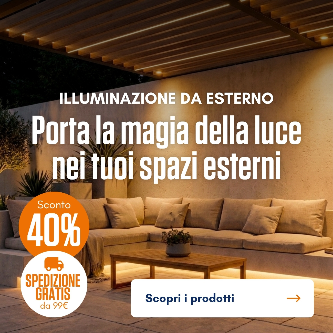 Illuminazione da esterno