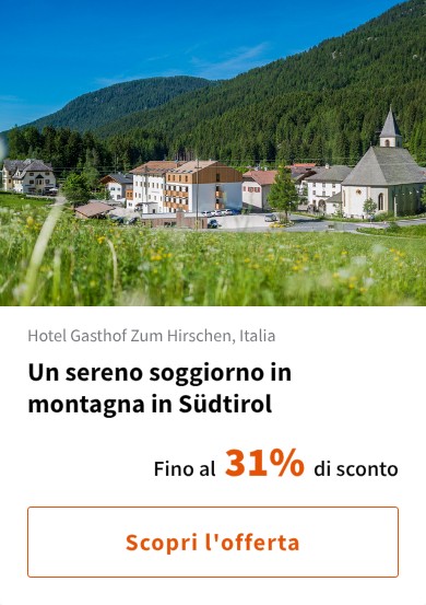 Un sereno soggiorno in montagna in Südtirol