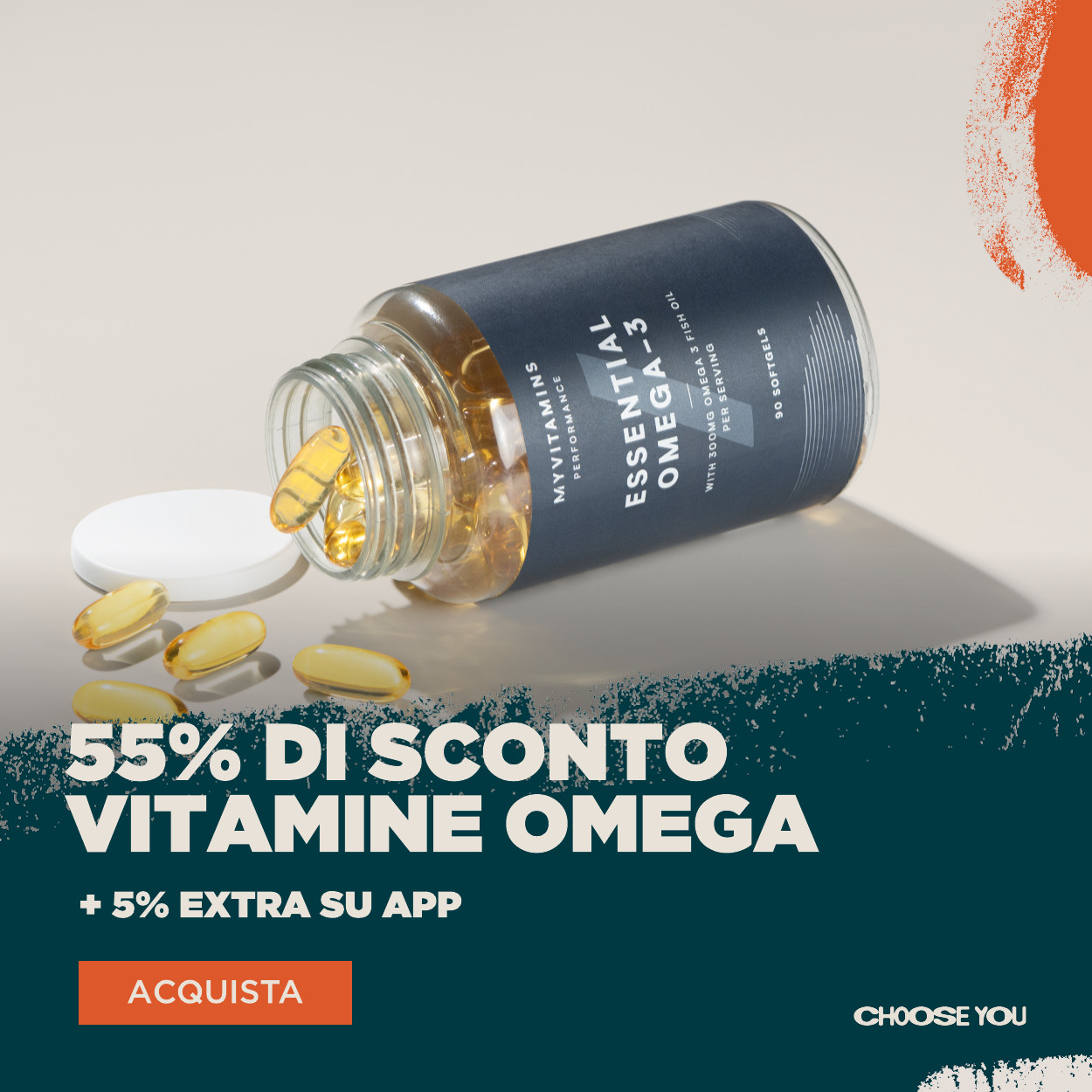 55% vitamine omega
