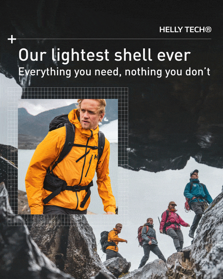 Our lightest shell ever