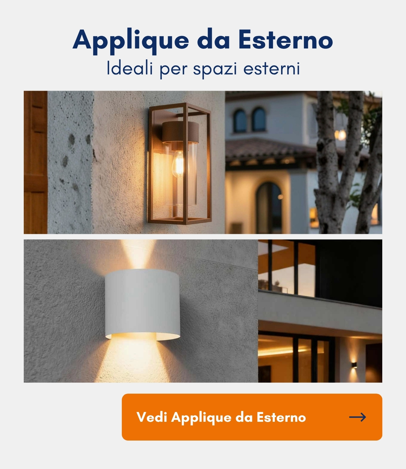 Applique da esterno 
