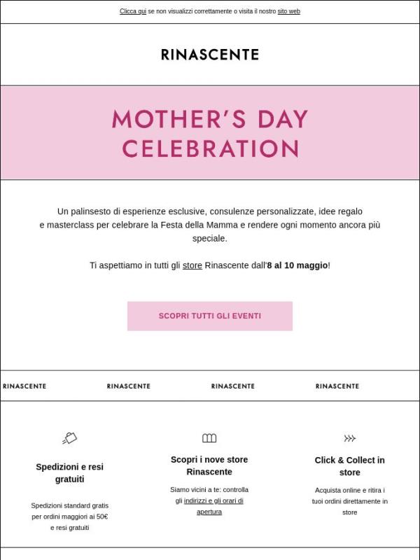 Mother's day celebration