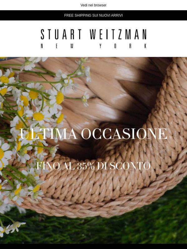 Ultime ore: fino al 35% di sconto