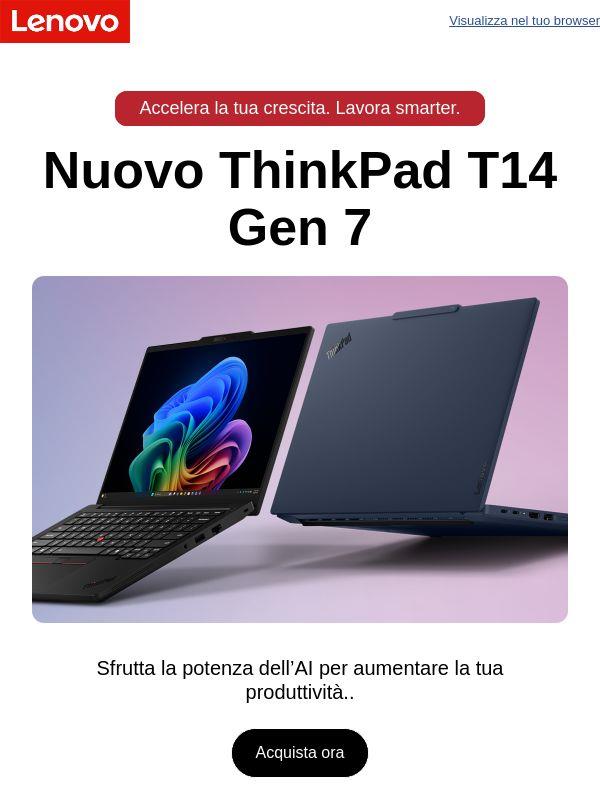 Nuovo ThinkPad T14 Gen 7