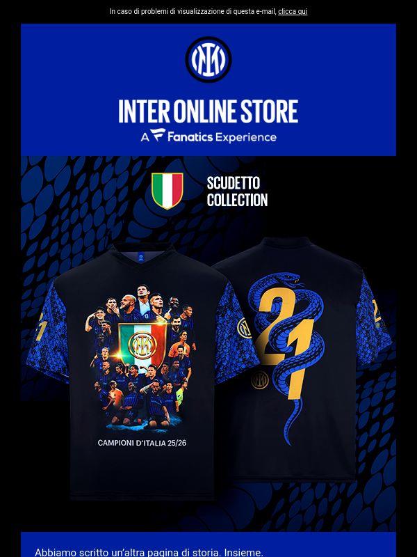 21 volte Campioni. Scopri la “Scudetto Collection” 🖤💙🏆🇮🇹