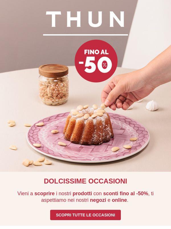 Continuano gli Sconti -50%