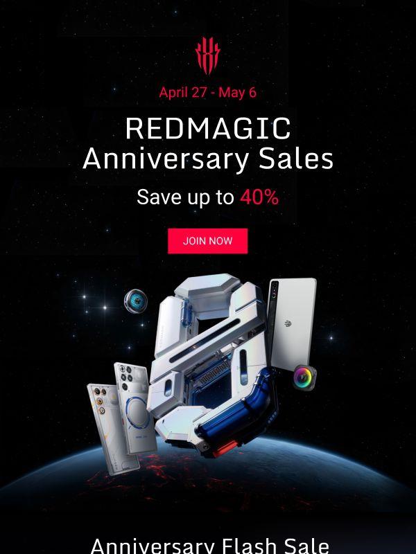 🎁 Final Call: REDMAGIC Anniversary Flash Sale Ends Soon!