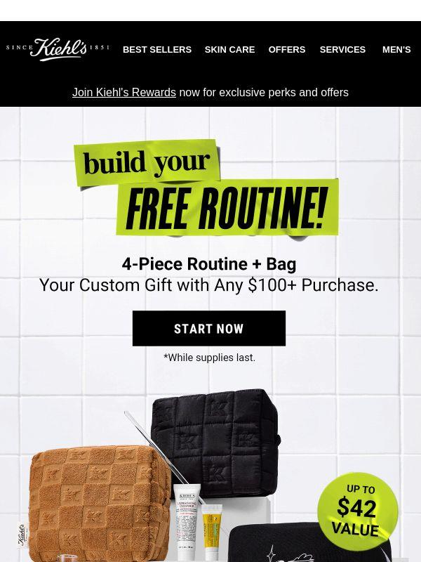 It's Here: Build Your FREE Routine (worth up to $42)