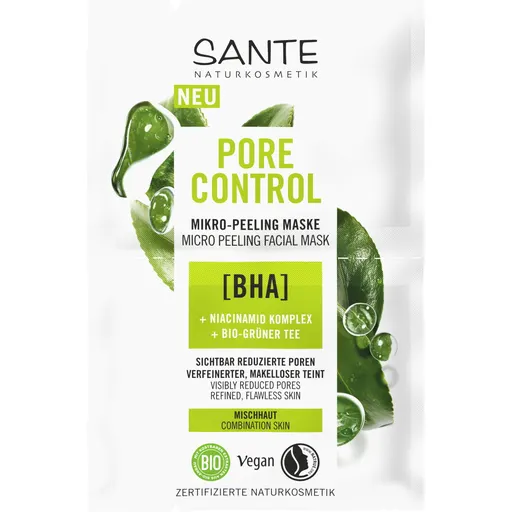 Santé – naturally. Pore Control Maschera Micro-Peeling