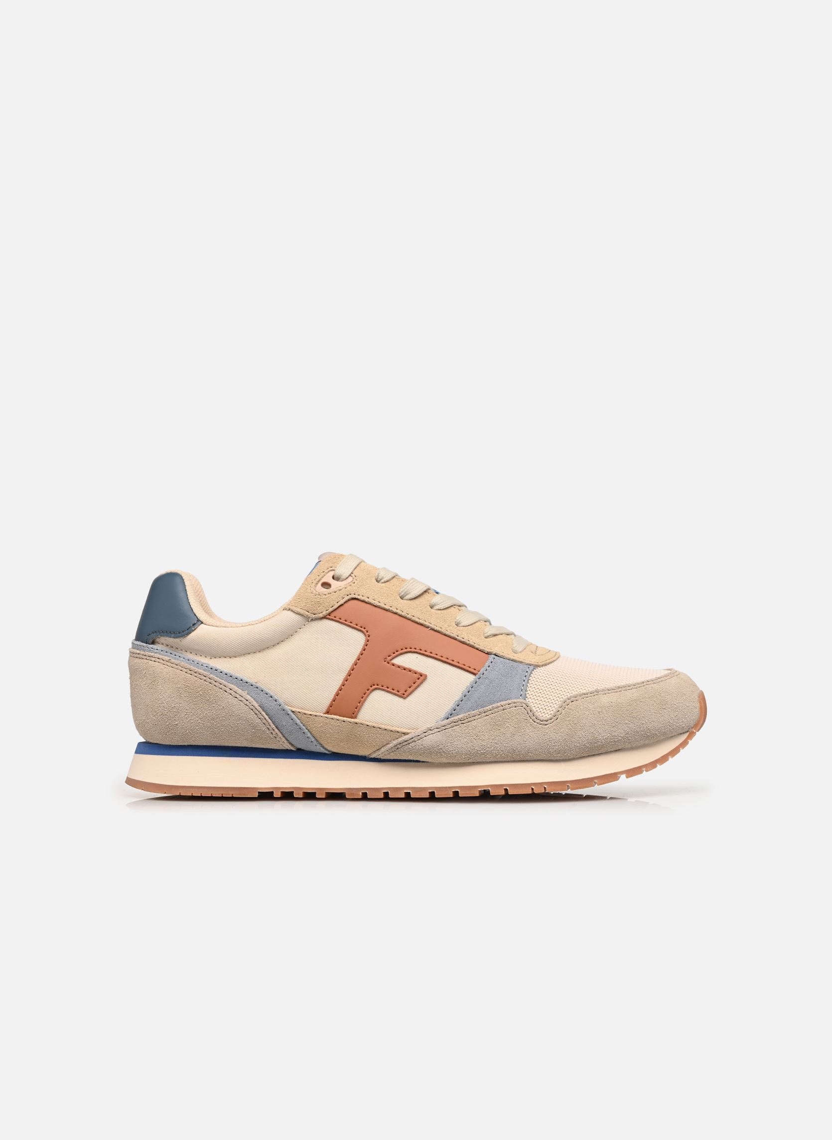 Faguo Baskets basses ELM SYN WOVEN SUEDE M homme beige