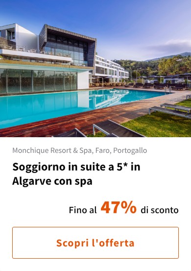 Soggiorno in suite a 5* in Algarve con spa