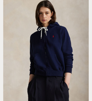 felpa-in-pile-blu-navy-con-cerniera