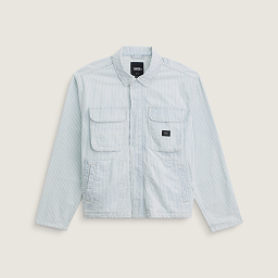 Umber Denim Stripe Jacket