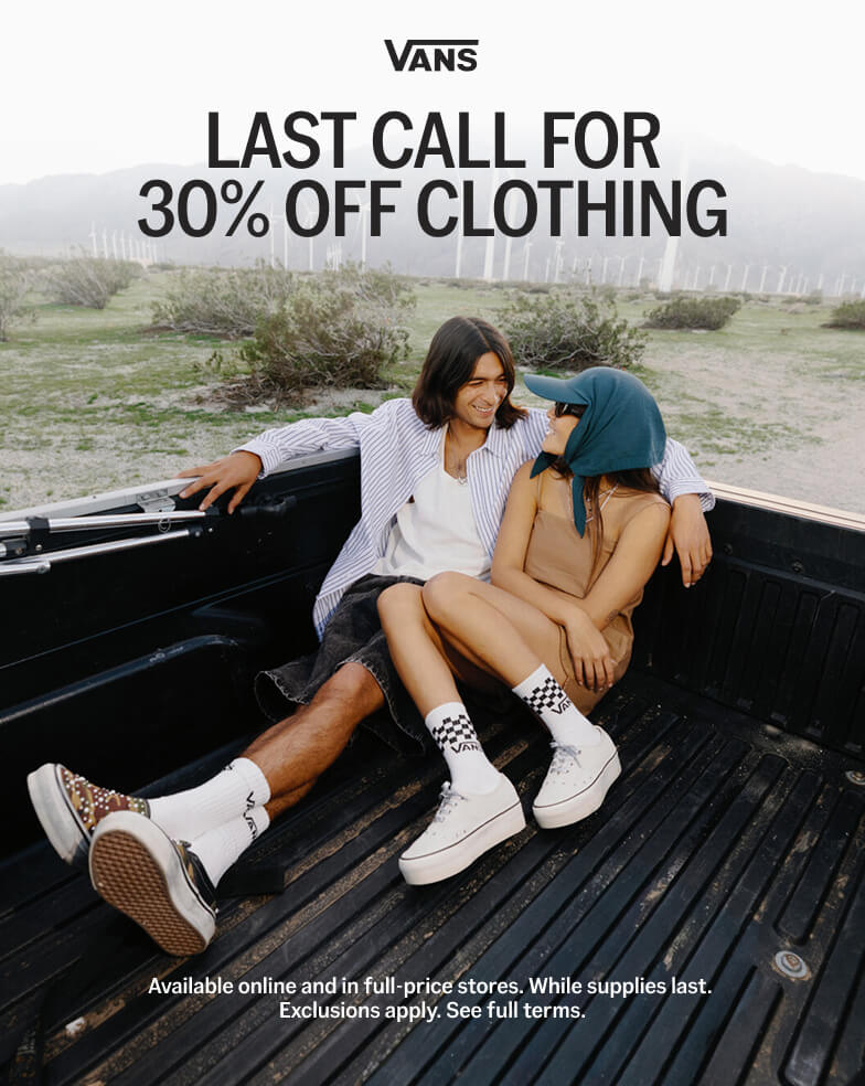 30% Off Clothing
