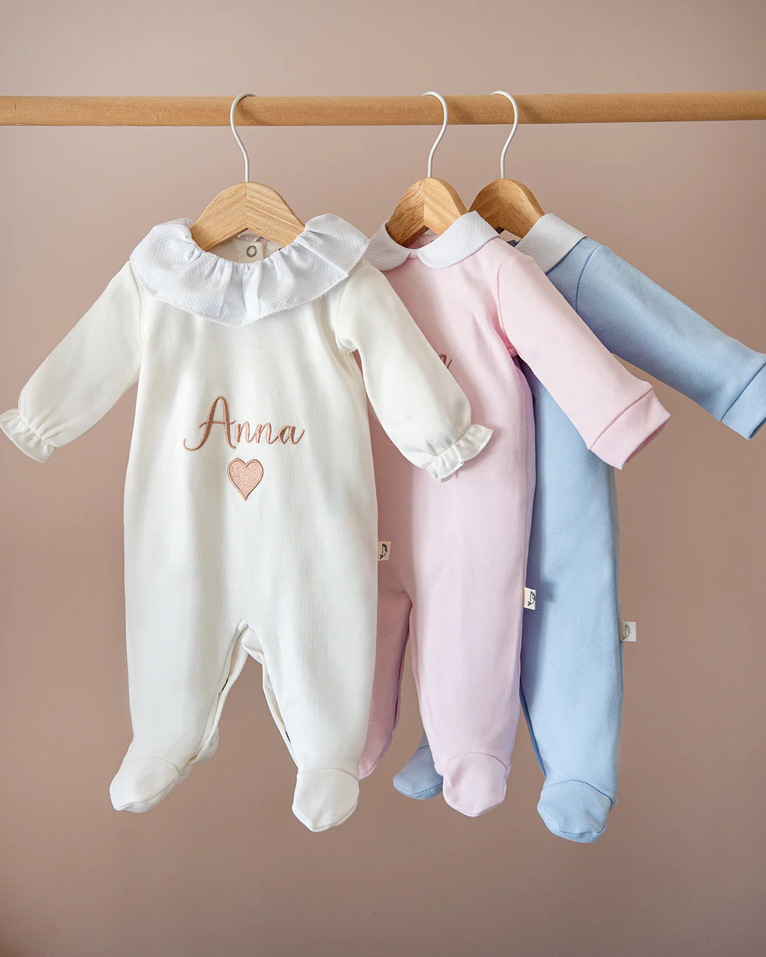 Image of Tutina Cotone Collezione Nome Personalizzato
