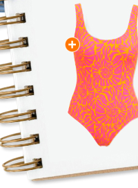 Costume da bagno con scollo rotondo e OEKO-TEX