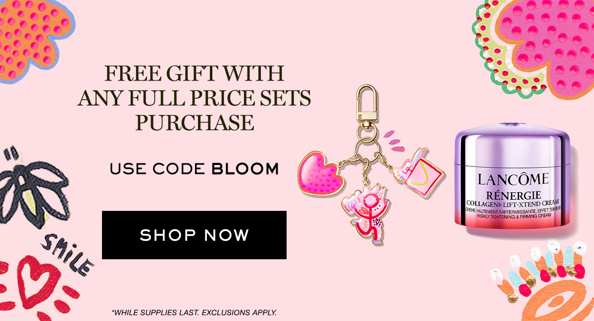 FREE GIFT WITH ANY FULL PRICE SETS PURCHASES
