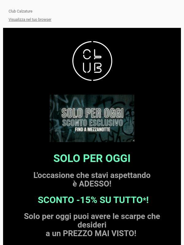 Solo OGGI 🚀 Flash Super SALE