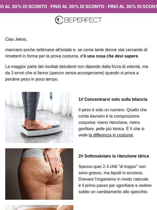 🤯 I 3 errori che rallentano i risultati per la prova costume