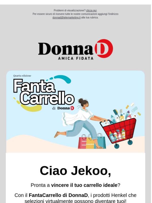 Hai mai provato a vincere la tua spesa? Con il FantaCarrello puoi!