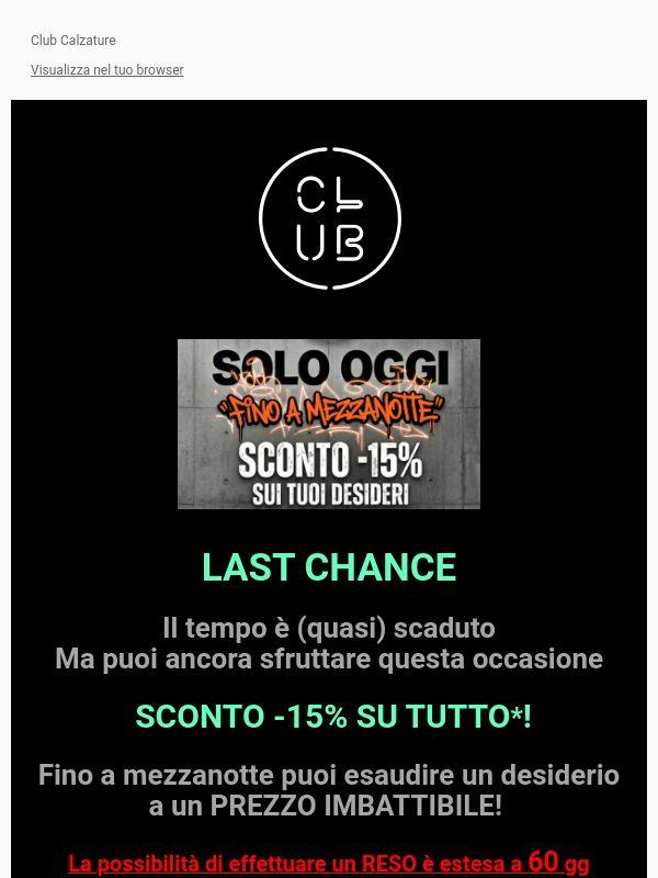 MANCA POCHISSIMO ⏰ Il tuo SCONTO sta per scadere