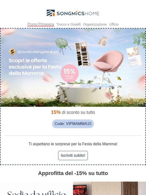 Sorprendi la mamma con offerte esclusive!
