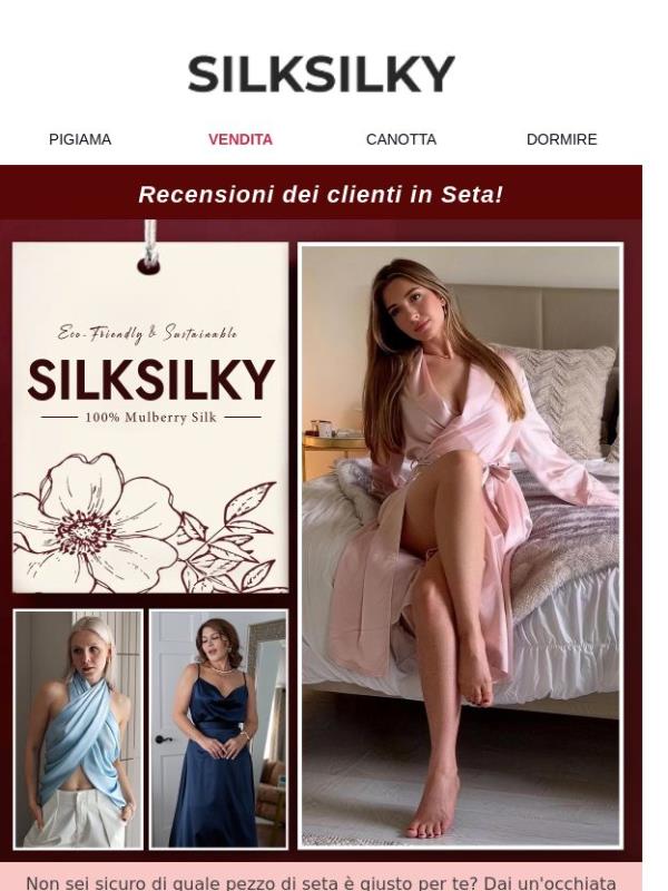 Come indossa la seta
