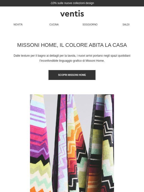 Missoni Home, nuovi arrivi