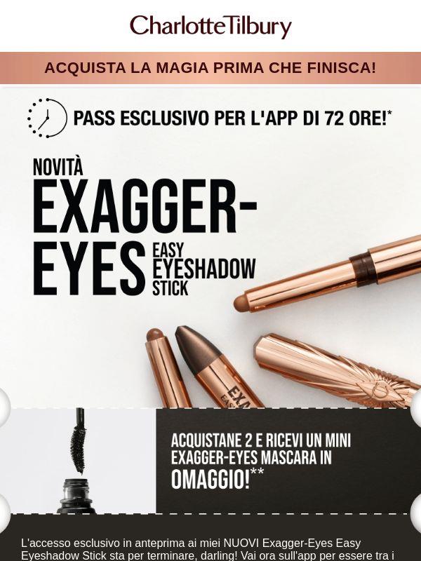 NOVITÀ! EXAGGER-EYES EASY EYESHADOW STICK 🤩