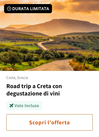 Road trip a Creta con degustazione di vini