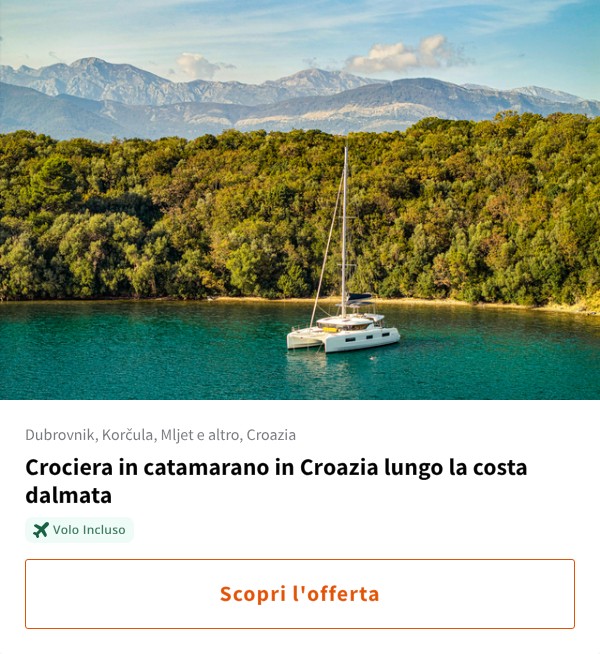Crociera in catamarano in Croazia lungo la costa dalmata