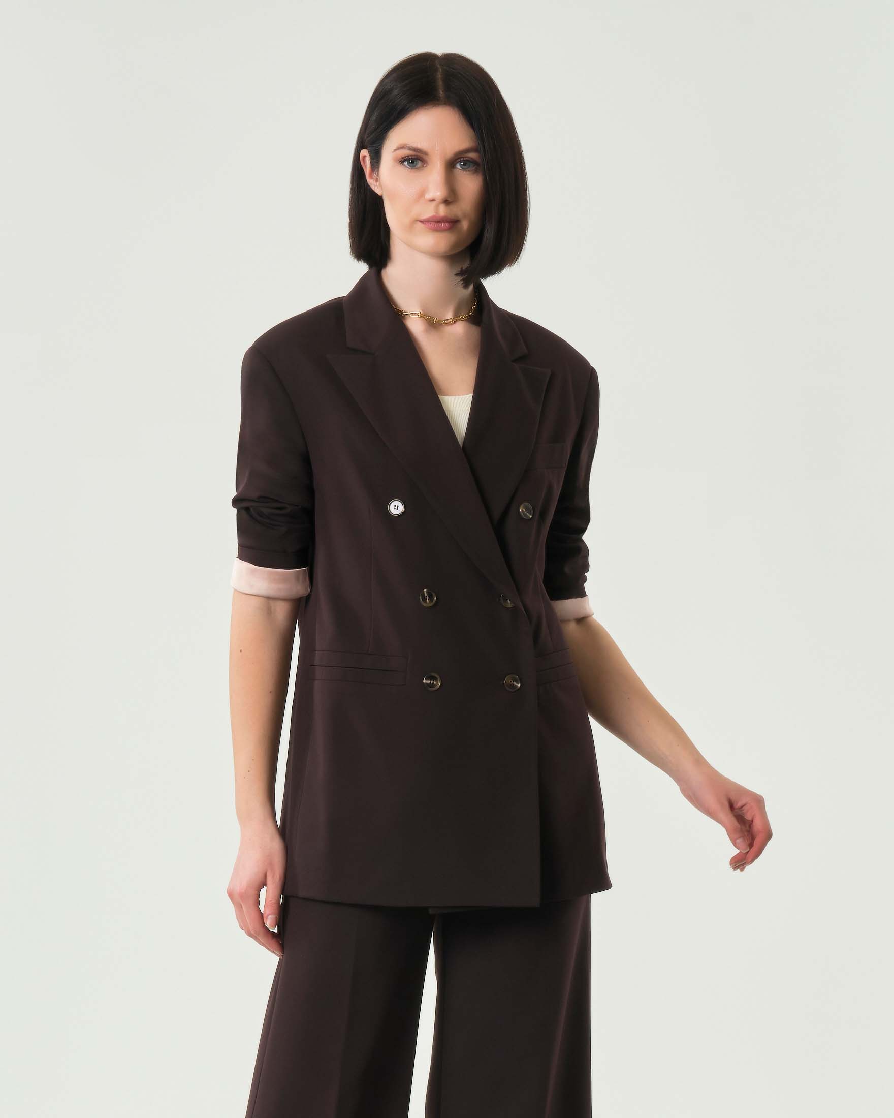 Acquista Blazer doppiopetto Hlo! Donna