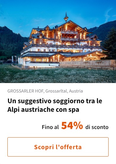 Un suggestivo soggiorno tra le Alpi austriache con spa