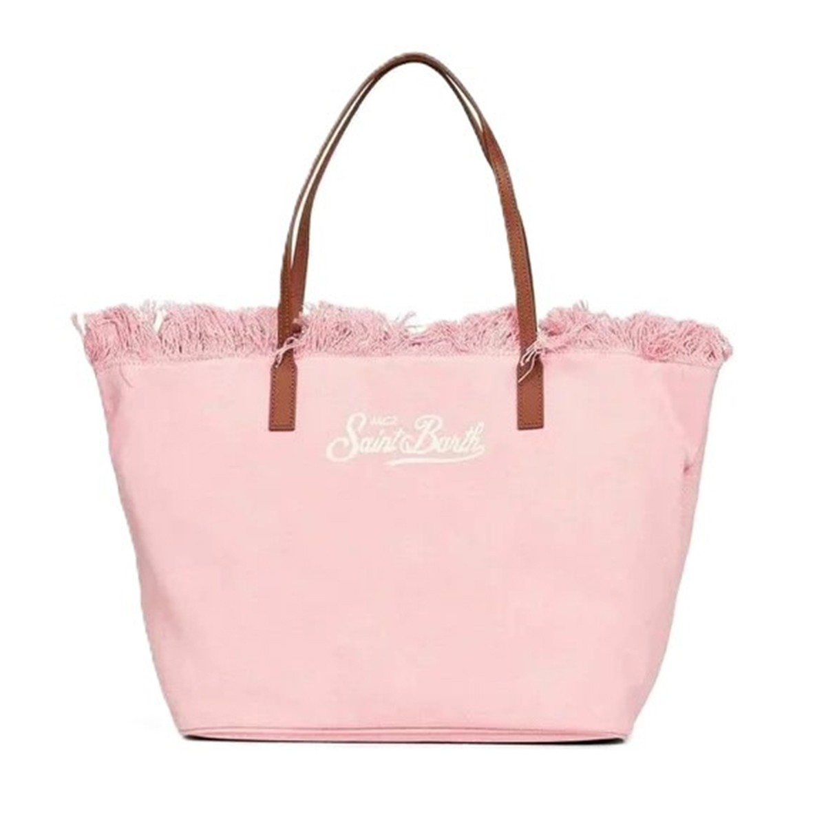 MC2 SAINT BARTH - Borsa shopper City Bag Fringe Canvas Medium