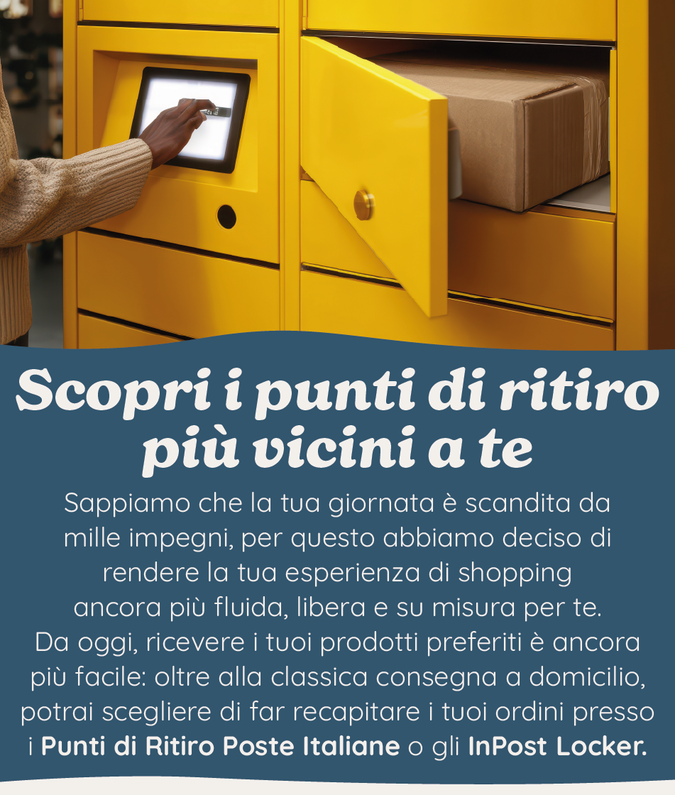 Scopri i punti di ritiro più vicini a te