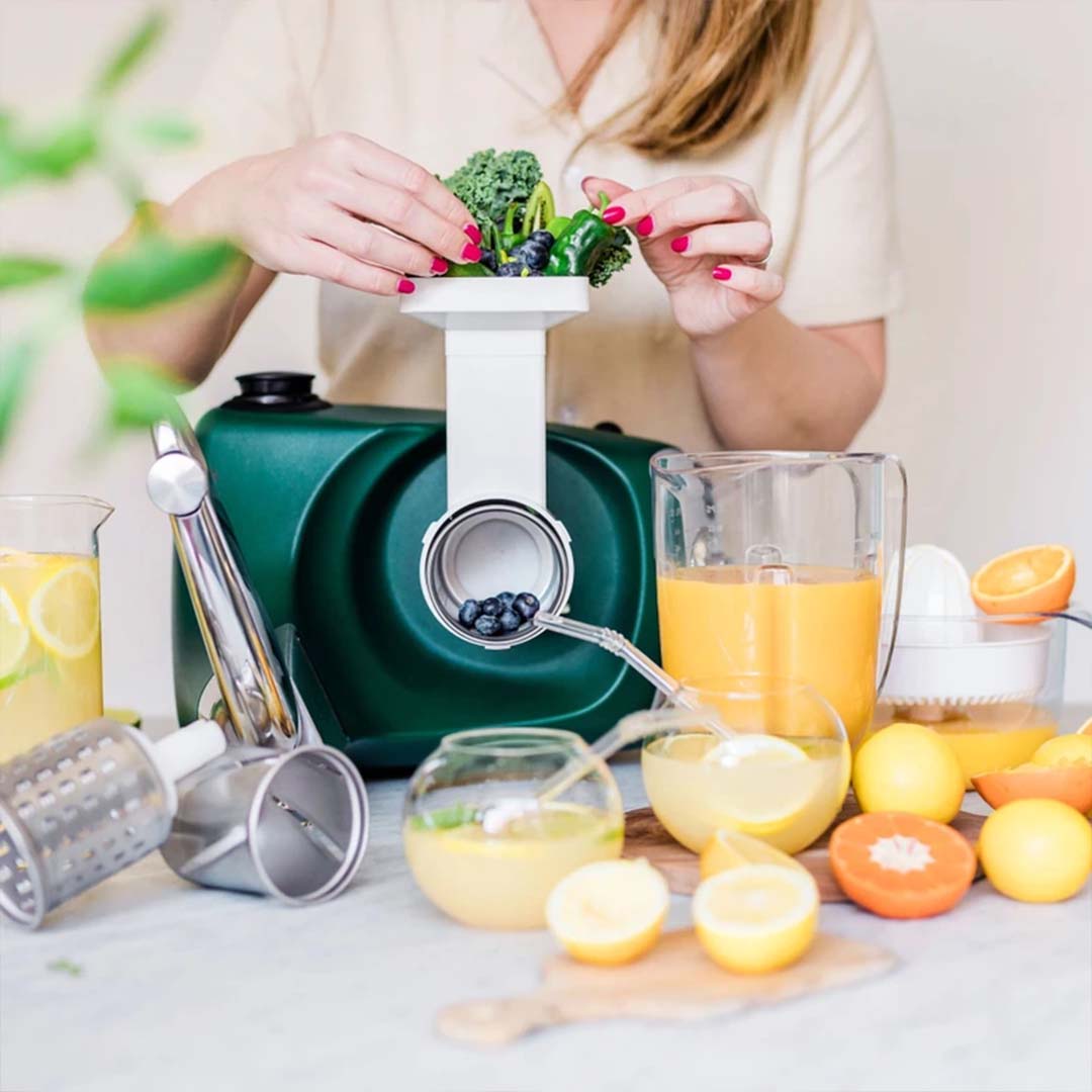 Kit impastatrice assistent con set go green 