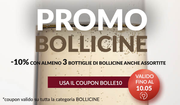 Bollicine in promo: -10%