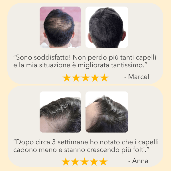 HairFar PRO - Prima e Dopo