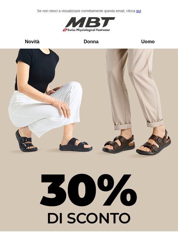 -30% sandali da recupero ☀️