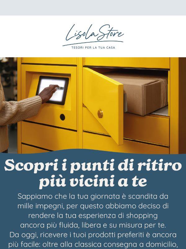 📦 Scopri i punti di ritiro più vicini a te: ricevere i tuoi acquisti è ancora più facile
