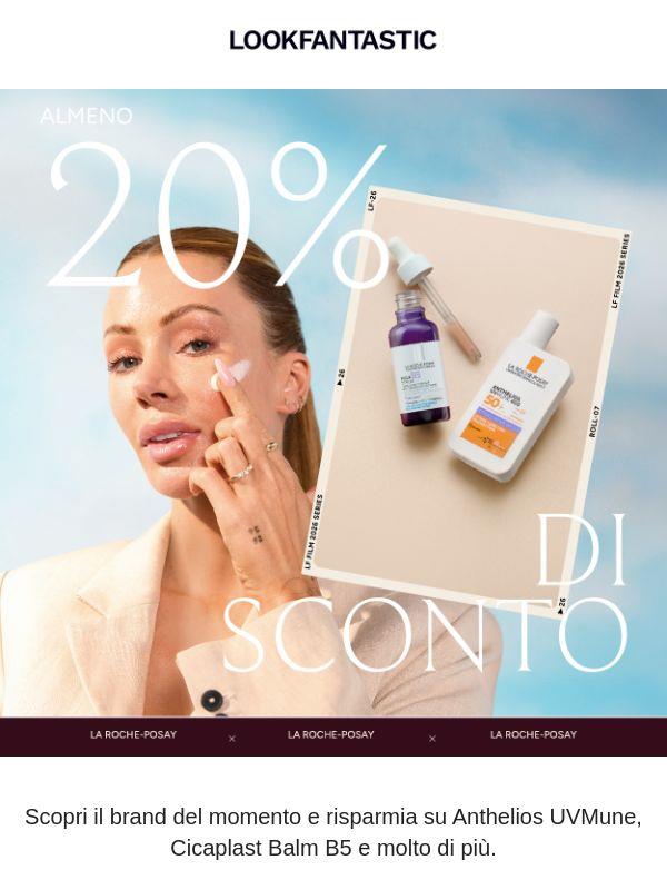 Almeno un 20% di sconto su La Roche-Posay