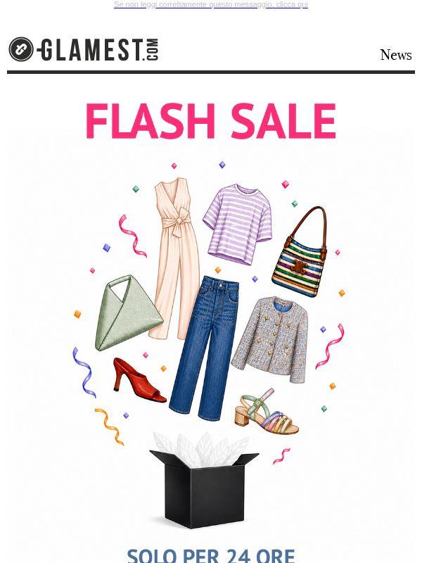 Flash Sale: 24 ore al -25% EXTRA