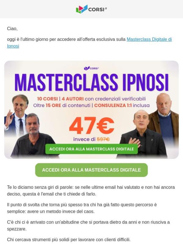 OGGI SCADE (ipnosi)