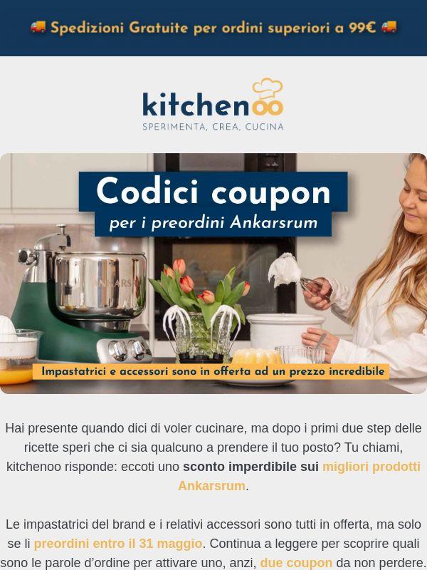 Sconti sui preorder Ankarsrum