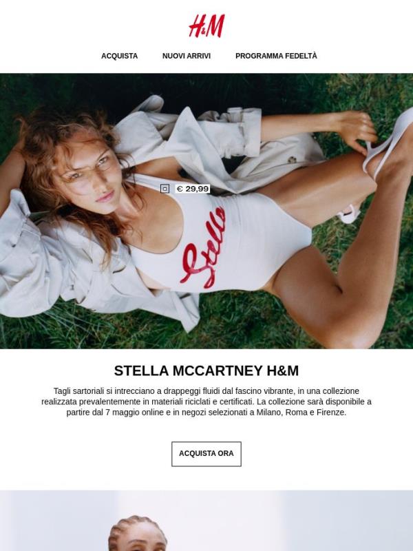 Ora disponibile: Stella McCartney H&M