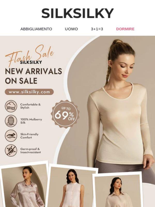 Nuovi stili, Fino al 69% di sconto.
