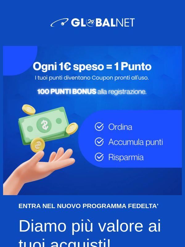 Una grande novità per te: è arrivato il Programma Fedeltà