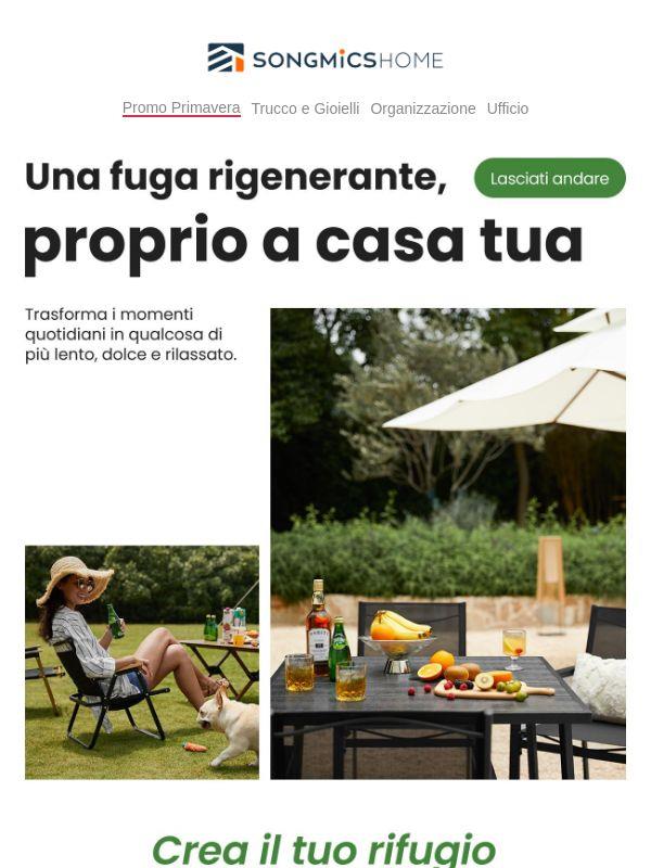 Il tuo rifugio all'aperto inizia qui