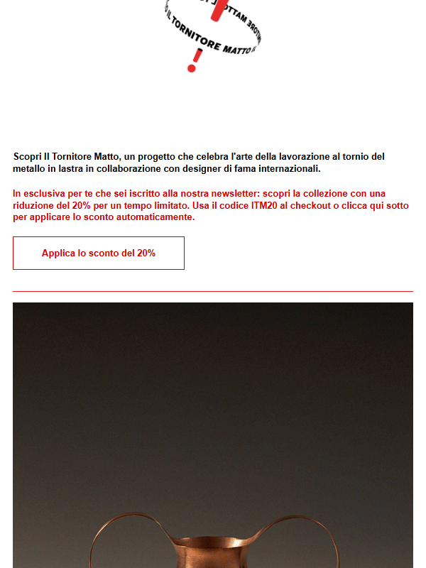 Il Tornitore Matto | -20% sulla collezione